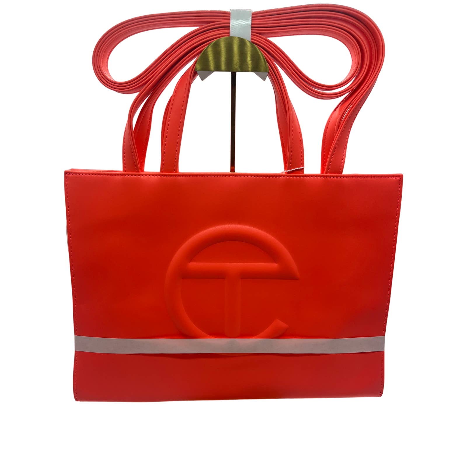 Authentic Nwt Telfar Hazard Shopper Medium Tote Crossbody
